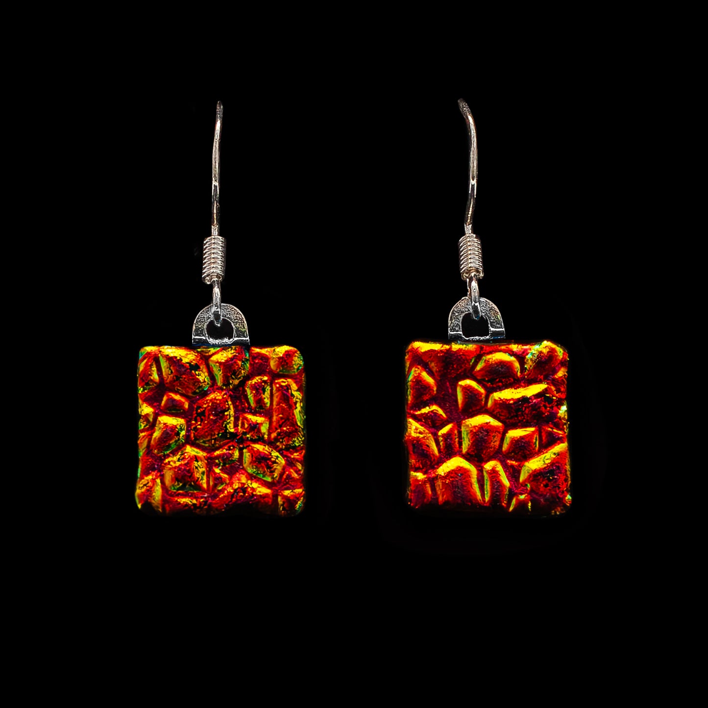 Astra Drop Earrings in Red Dew Drop