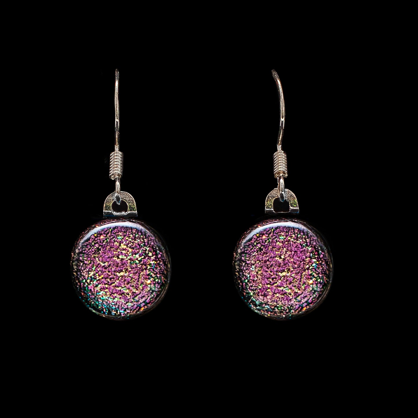 Luna October Drop Earrings in Pink
