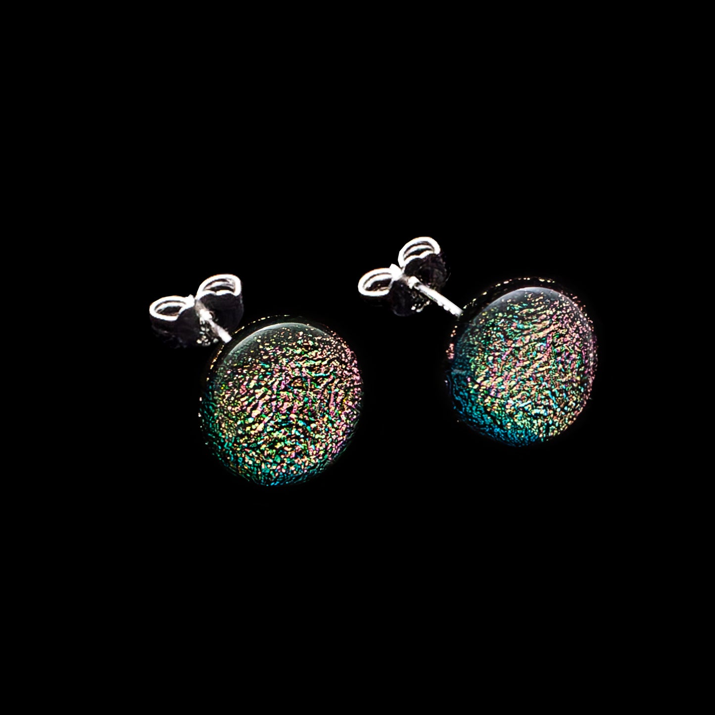 Luna October Stud Earrings in Light Pink