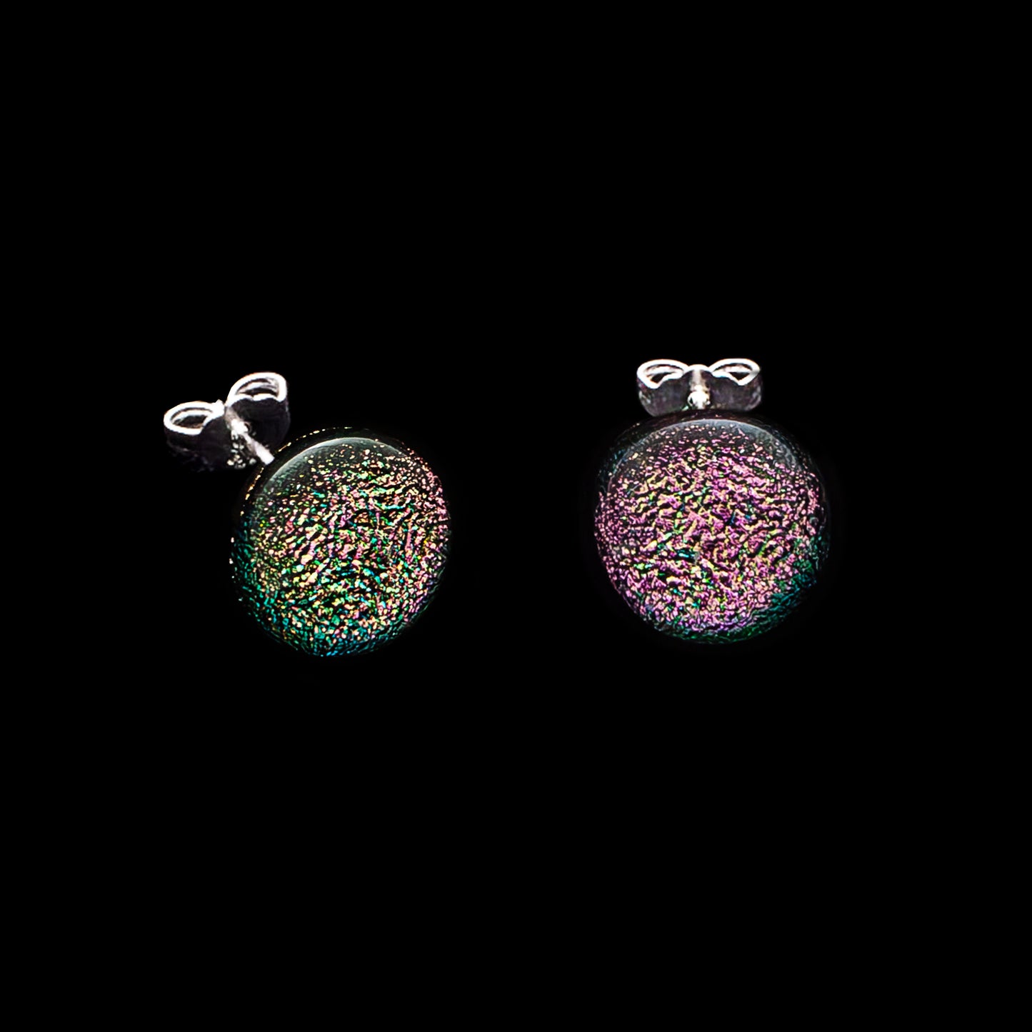 Luna October Stud Earrings in Light Pink