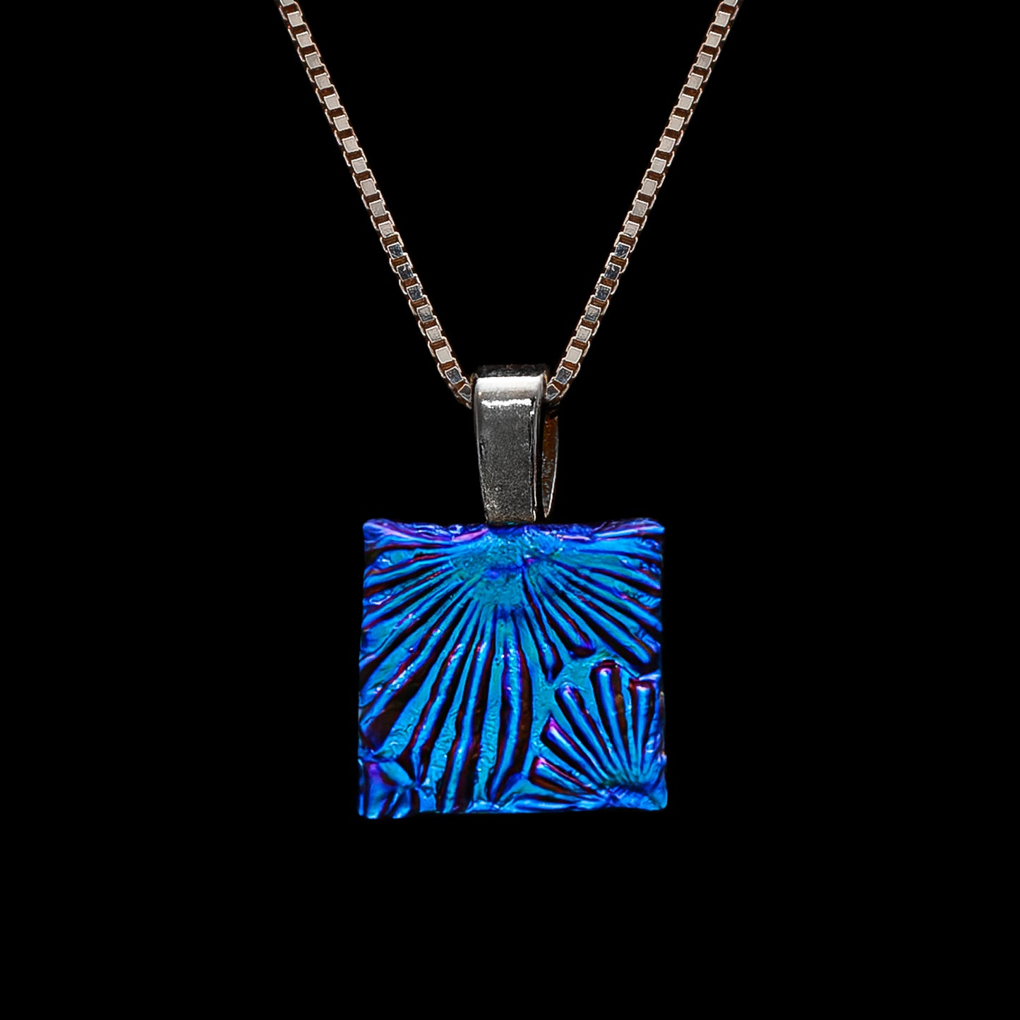 Astra Necklace in Blue Florentine