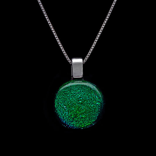 Luna May Necklace in Dark Green