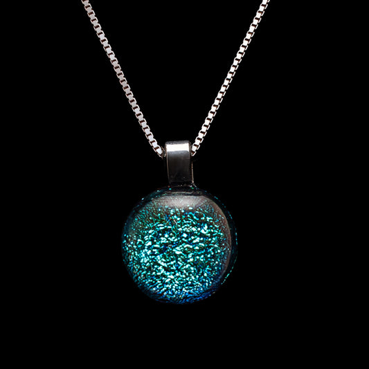 Luna March Necklace in Light Blue