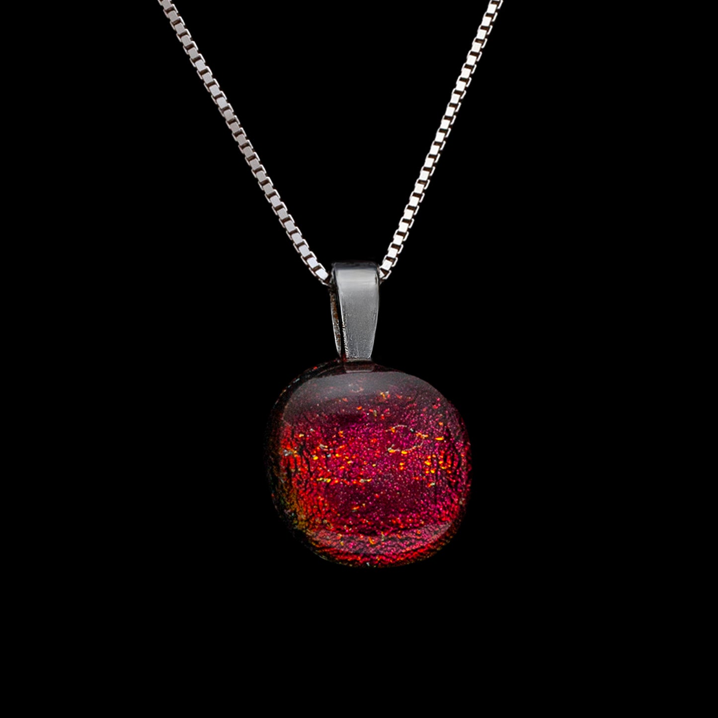 Luna July Necklace in Red