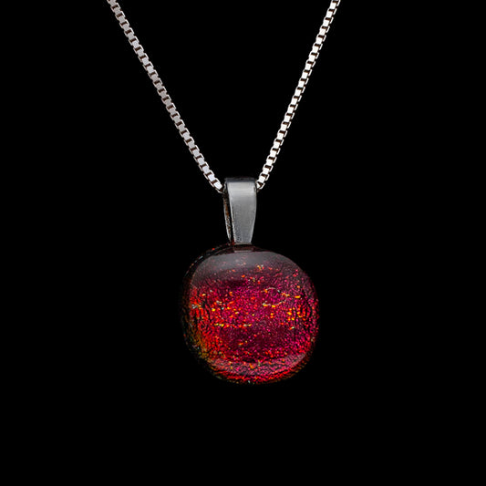 Luna July Necklace in Red