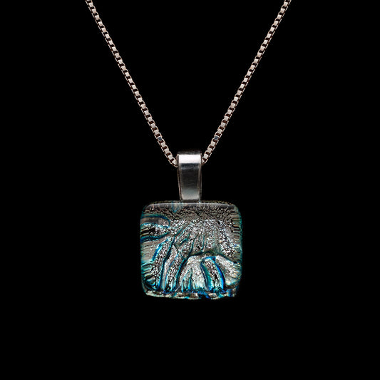Nova Necklace in Silver Florentine