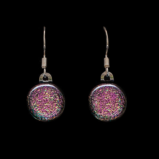 Luna October Drop Earrings in Light Pink