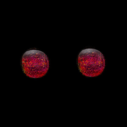 Luna July Stud Earrings in Red
