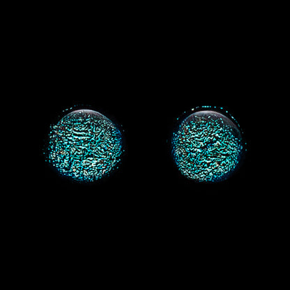 Luna March Stud Earrings in Light Blue