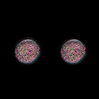 Luna October Stud Earrings in Light Pink