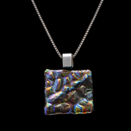 Astra Necklace in Peacock Dew Drop