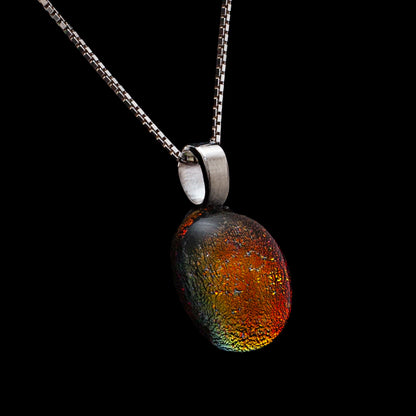 Luna July Necklace in Red